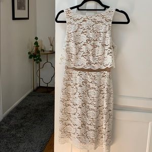 Bailey44 White Lace Dress
